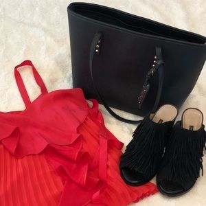 Black Aldo Shoulder Purse